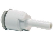 Barb Connector<br> 1/4in Superseal x 1/4in Hose