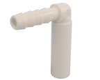 Tube to Hose Elbow<br>3/8in Stem x 1/4in Hose