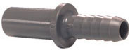 Tube to Hose Stem1/4in Stem x 5/16in Hose