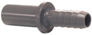Tube To Hose Stem <br>3/8in Stem x 3/8in Hose