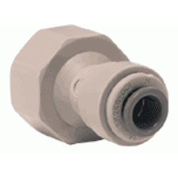 Female Connector<br>1/2in Tube x 1/2in BSPP Thread