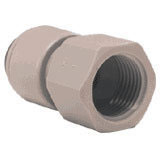 Female Connector<br>1/2in Tube x 3/4in BSPP Thread